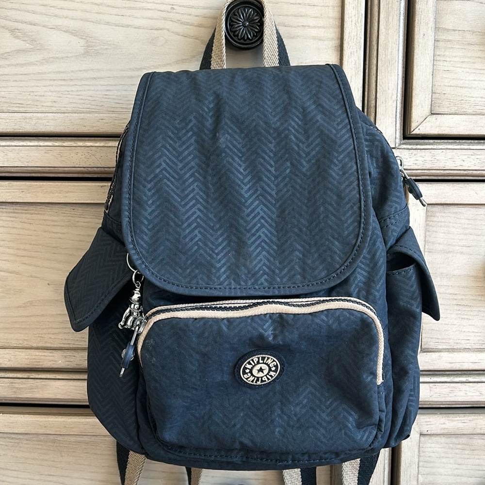 Kipling Women's City Pack Mini Backpack, Lightweight Versatile Daypack, blue